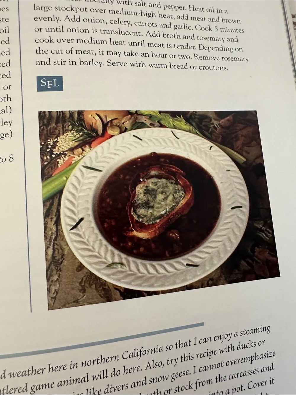 The Hunter's Table Wild Flavors Cookbook - Brown/Blue
